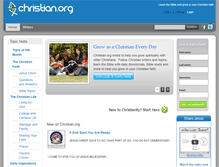 Tablet Screenshot of christian.org